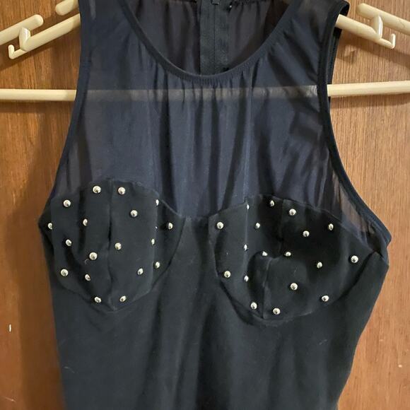 90s silver stud bodysuit - Picture 2 of 7